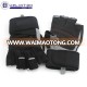 custom synthetic leather neoprene straplifting gloves