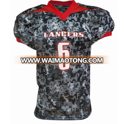 Custom Sublimated Design Hi Performance American Football Jersey