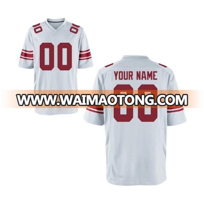 Personalized Name Numbers Tackle Twill EmbroiederyAmerican Football Jersey